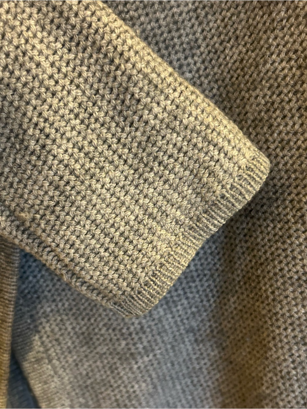 REPEAT Silver Edition Wool Cashmere Blend Wrap Cardigan Draped Cowl Neck - Picture 5 of 15